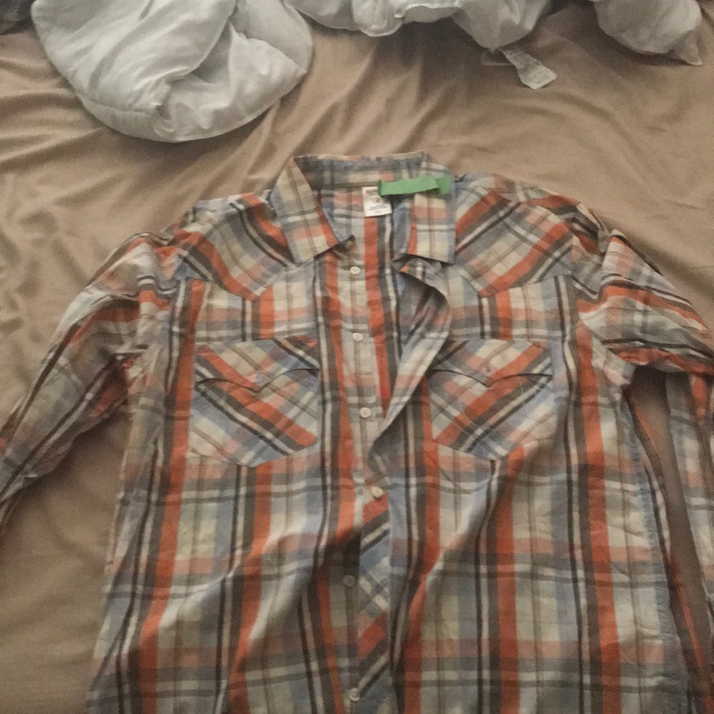 True Religion XXXL L/S button up